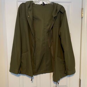 Green Lightweight Coat Forever 21